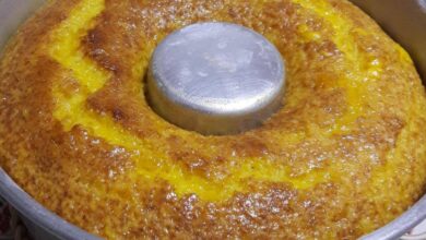 Bolo de Laranja com Calda Delicioso e Fofo!