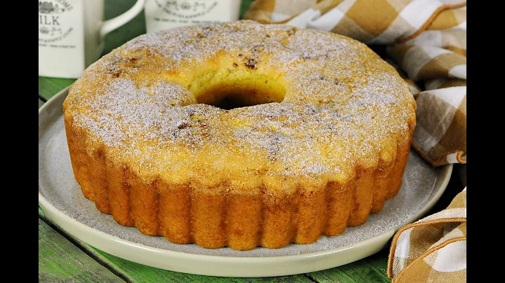 Bolo de Banana de Cafeteria