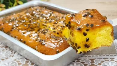 Receita Bolo de Maracujá Delicioso e Fácil de Fazer