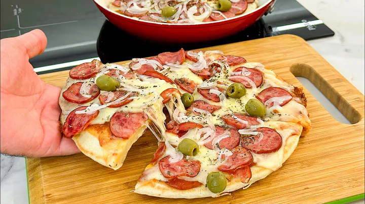 Receita de Pizza de Frigideira