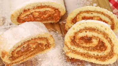 Rocambole de Doce de Leite a Melhor Receita