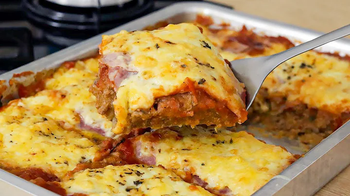 A Melhor Receita de Forno com Carne Moída Parmegiana Fácil e Diferente