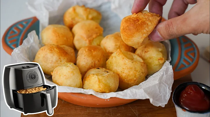 Bolinha de Batata na Air Fryer Crocante por Fora e Macia por Dentro