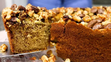 Bolo de Banana Sem Farinha de Trigo e Sem Açúcar Fácil