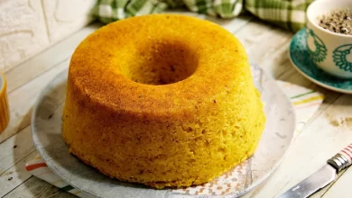 Bolo de Fubá com Creme de Leite Fofinho e Delicioso