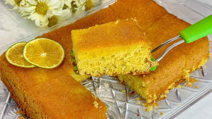 Bolo de Laranja Sem Leite e Sem Farinha Fofinho e Fácil de Fazer