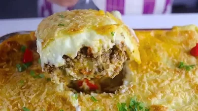 Escondidinho de Mandioca com Carne Moída Veja