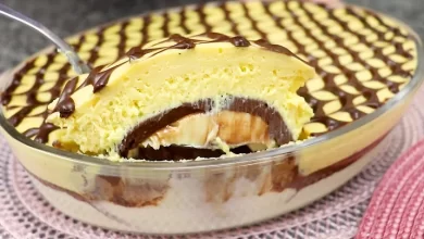 Gelado de Maracujá com Ninho e Chocolate