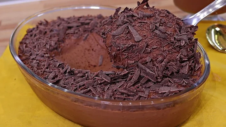 Mousse de Chocolate Levíssima Uma Sobremesa Perfeita para Qualquer Ocasião