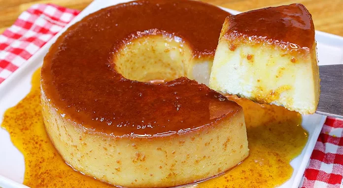 Pudim de Pão Cremoso e Fácil Você precisa fazer