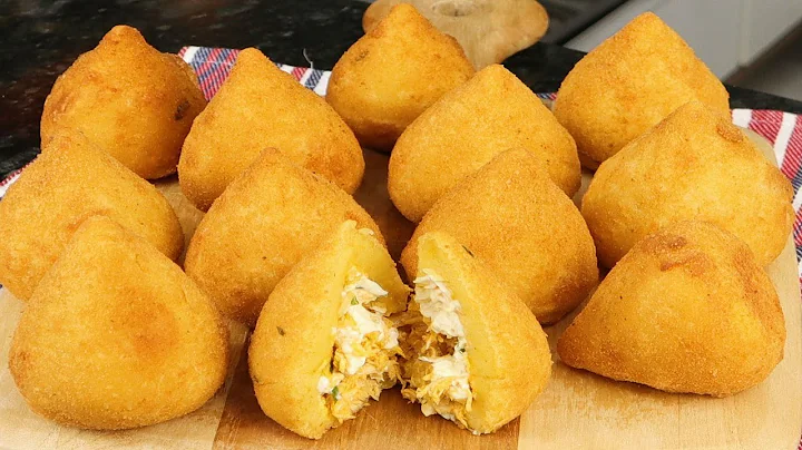 Receita Irresistível de Coxinhas Crocantes Sabor e Textura Incríveis