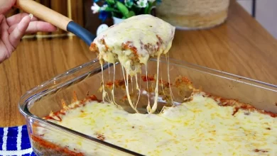 Receita de Parmegiana de Carne Moída ao Forno Fácil