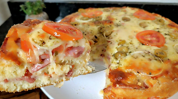 Torta de Pizza Rápida, Nutritiva e Irresistível Veja