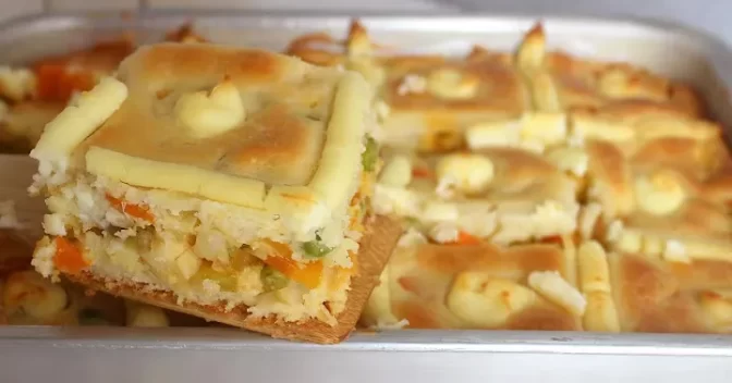 Receitas Fáceis: Torta de Legumes com Catupiry, Perfeita para a sua Janta