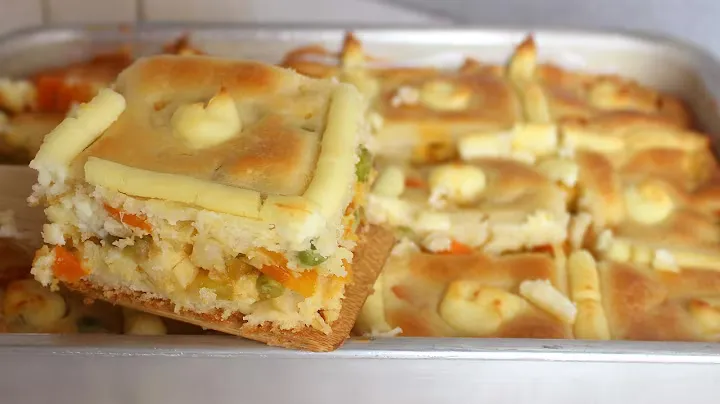 : Torta de Legumes com Catupiry, Perfeita para a sua Janta 