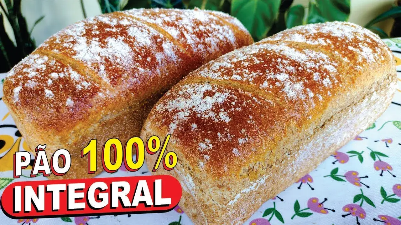 O pão caseiro integral é uma opção nutritiva e prática para quem quer manter uma...